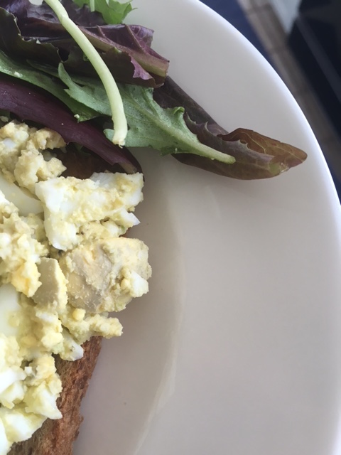 Lighter Egg Salad