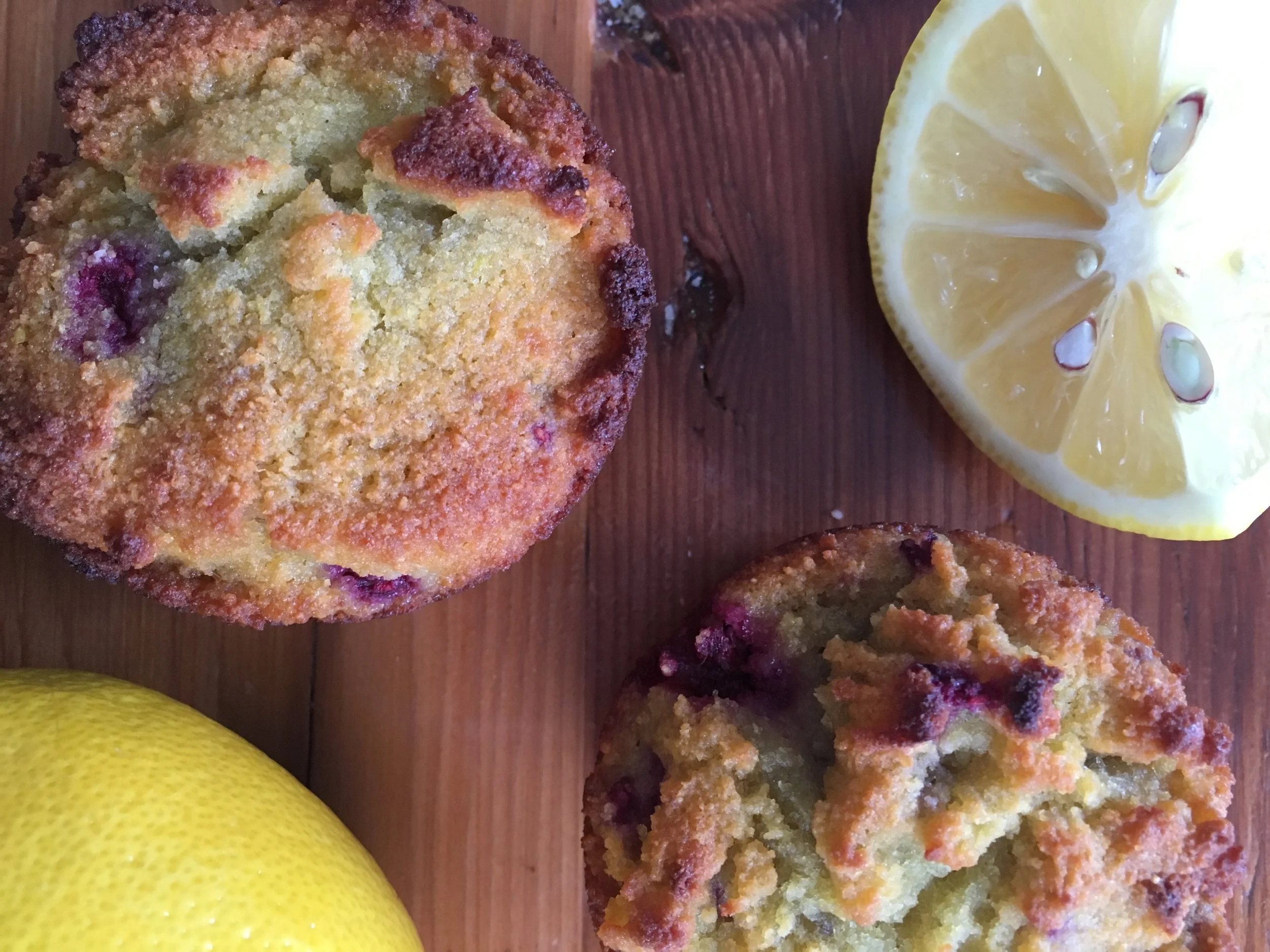 Lemon Raspberry Muffins