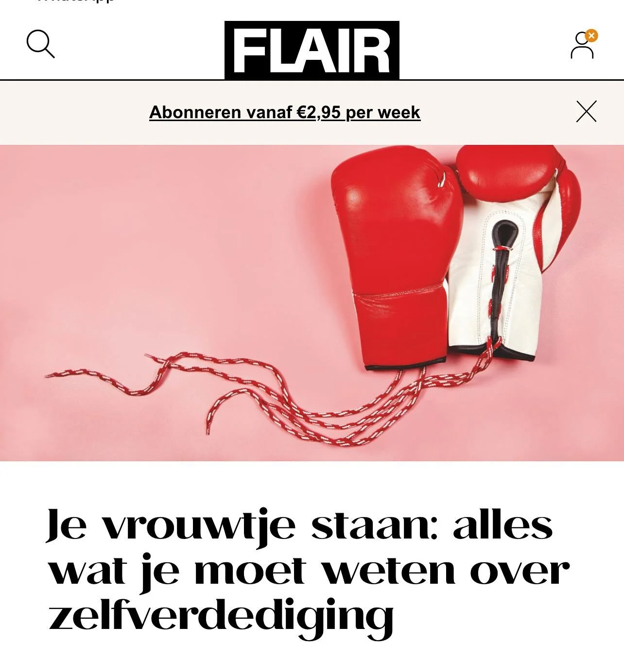 Mooi artikel over zelfverdediging in de nieuwe Flair! Hiervoor werden Synthia Stoffer en vier JUNO deelnemers ge&iuml;nterviewd🙌 #junoselfdefense #utrecht #haarlem #womnempowerment #zelfverdediging #zelfvertrouwen #flairmagazin 

https://www.flair.n