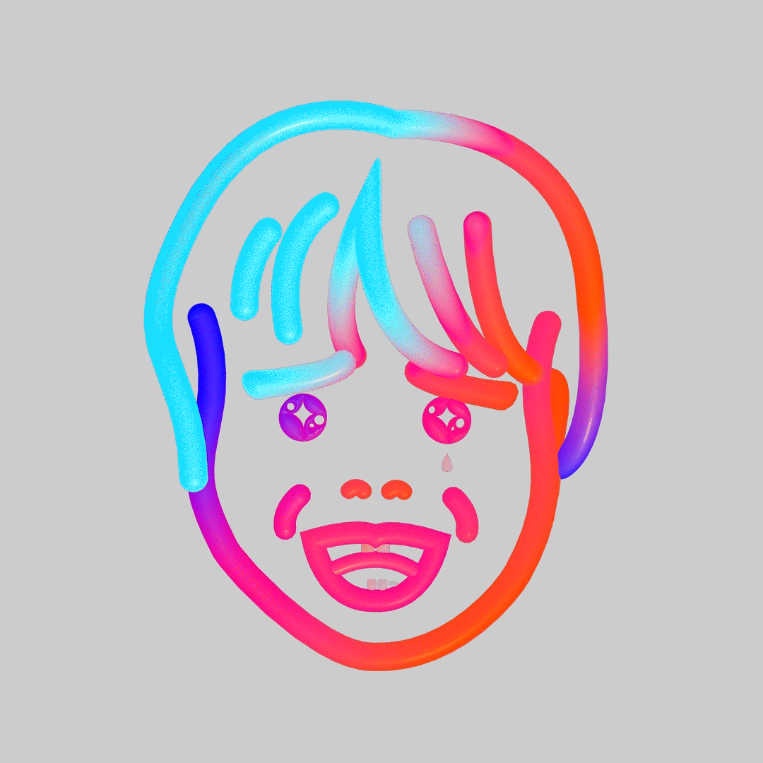 A portrait of my baby. 