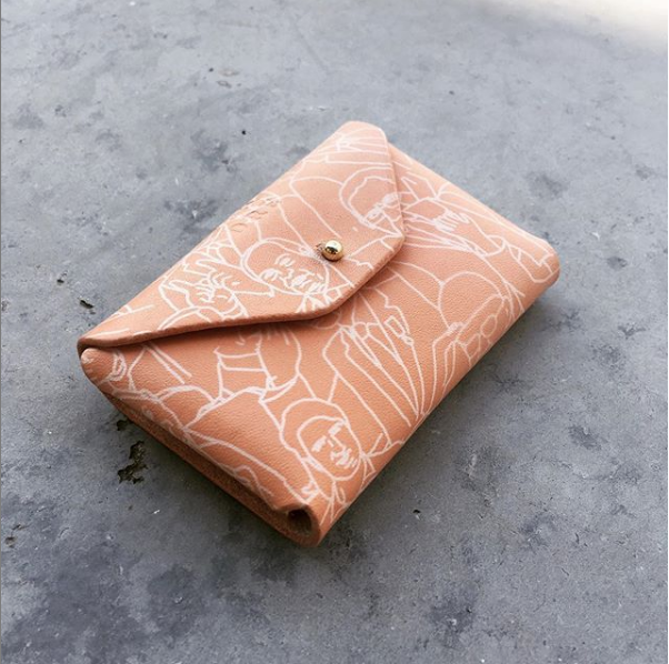 Beautiful leather purse by Manuel Dreesmann