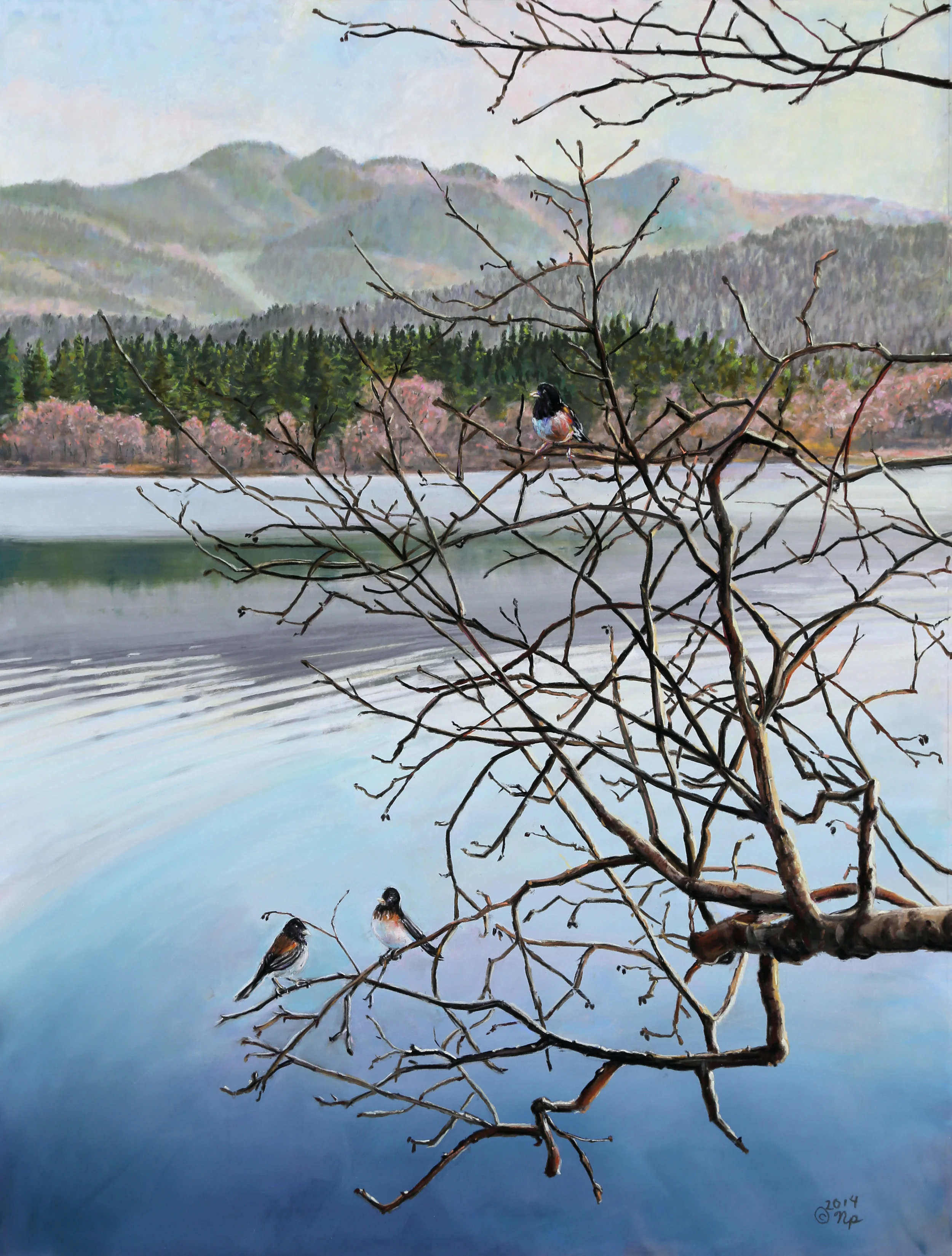 View from Yeager Memorial Bench - 34"x 25"