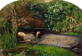 "Ophelia" - Painting by John Everett Malais (public domain)