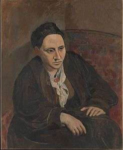 Gertrude Stein by Pablo Picasso