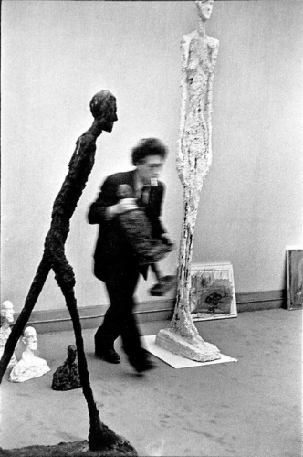 Giacometti -photograph by Henri Cartier-Bressan (public domain)