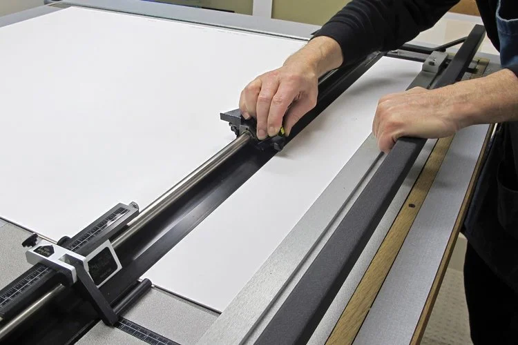 A professional mat cutter is worth the expense if you plan to cut a lot of mats.