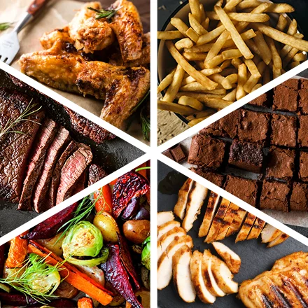 11 Original Presets A Cosori Air Fryer means so much more than fries. Serve up egg bakes, impressive sides, desserts, roasted veggies, and just about any protein, expertly cooked.