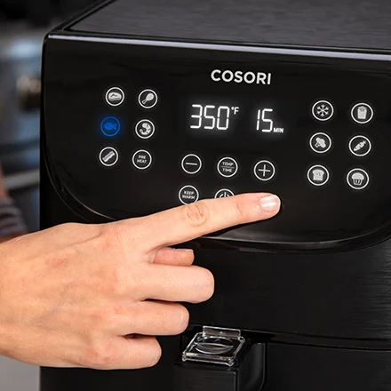 One-Touch LED Panel You make the selection, and the machine takes care of the calculations. The LED panel helps you make excellent choices—no matter what food you decide to make.