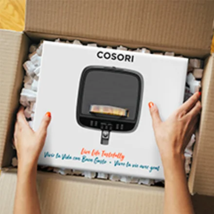 Holiday Gift Choice Provide Healthier Fried Food - Produce food with 85% less fat than a deep fryer, the air fryer is a great choice as a holiday gift for your family or friends. The luxury gift box with handle makes the whole thing gift-ready.