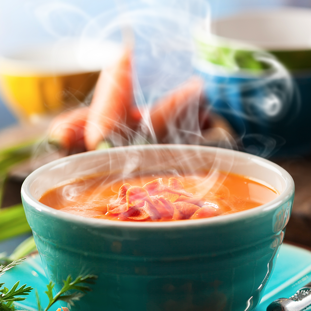 Heat without Fire Use the blender’s sheer power to heat food in minutes and even bring them to a near boil.
