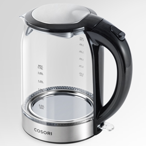 cosori glass electric kettle
