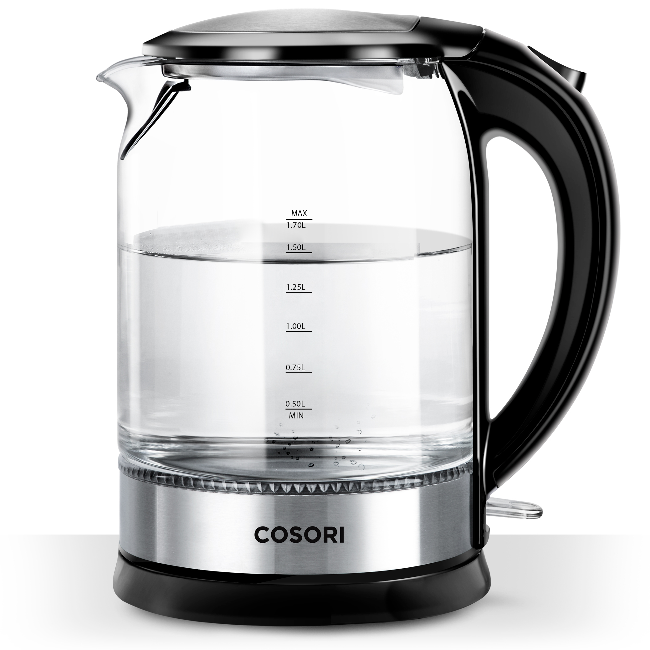 cosori glass electric kettle