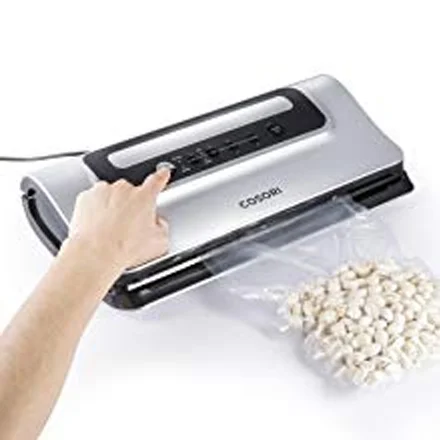 Step 3 Press the vacuum & seal button to start vacuuming and sealing automatically.