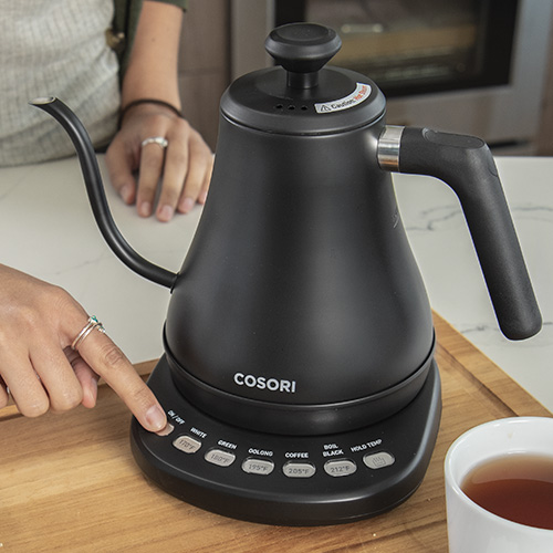 cosori electric tea kettle