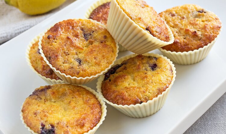 Gluten-Free Blueberry Muffins - Cosori air fryer toaster oven recipes