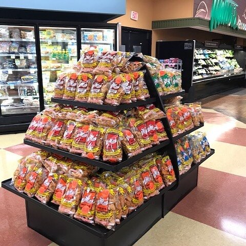 Here&rsquo;s a shout out to Wilcox Marketing!  Display looks fantastic!  Bilo - Hepzabah, GA #bilo #hogsheaven #porkrinds #superbowl #hepzabahga