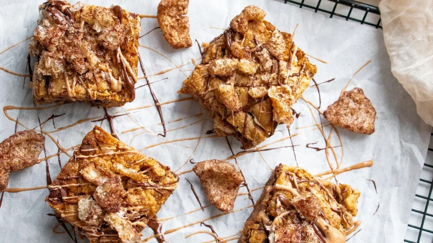 Hogs Heaven Chocolate Caramel Pork Rind Cookie Bars