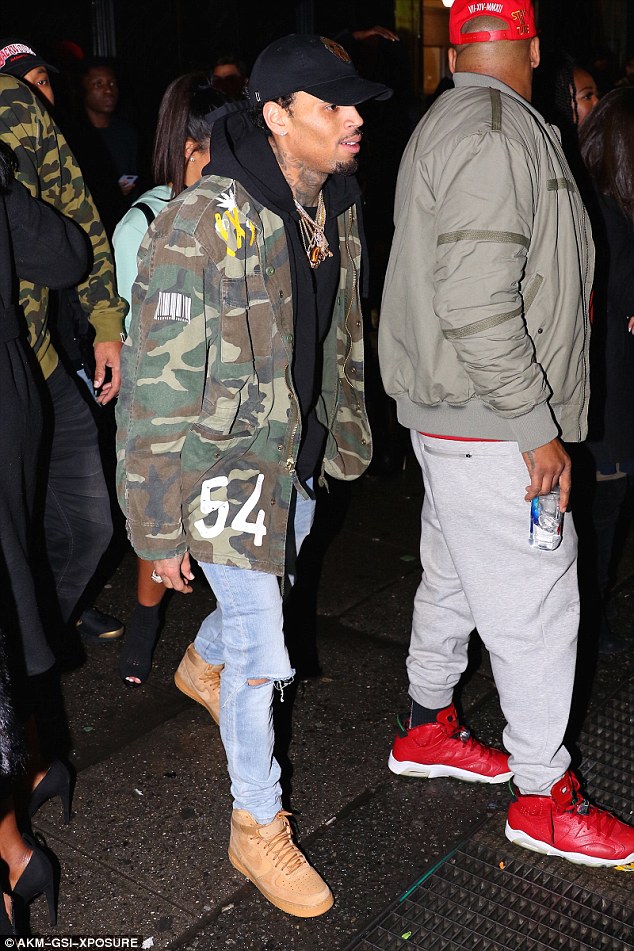 Chris Brown Styled by EJ