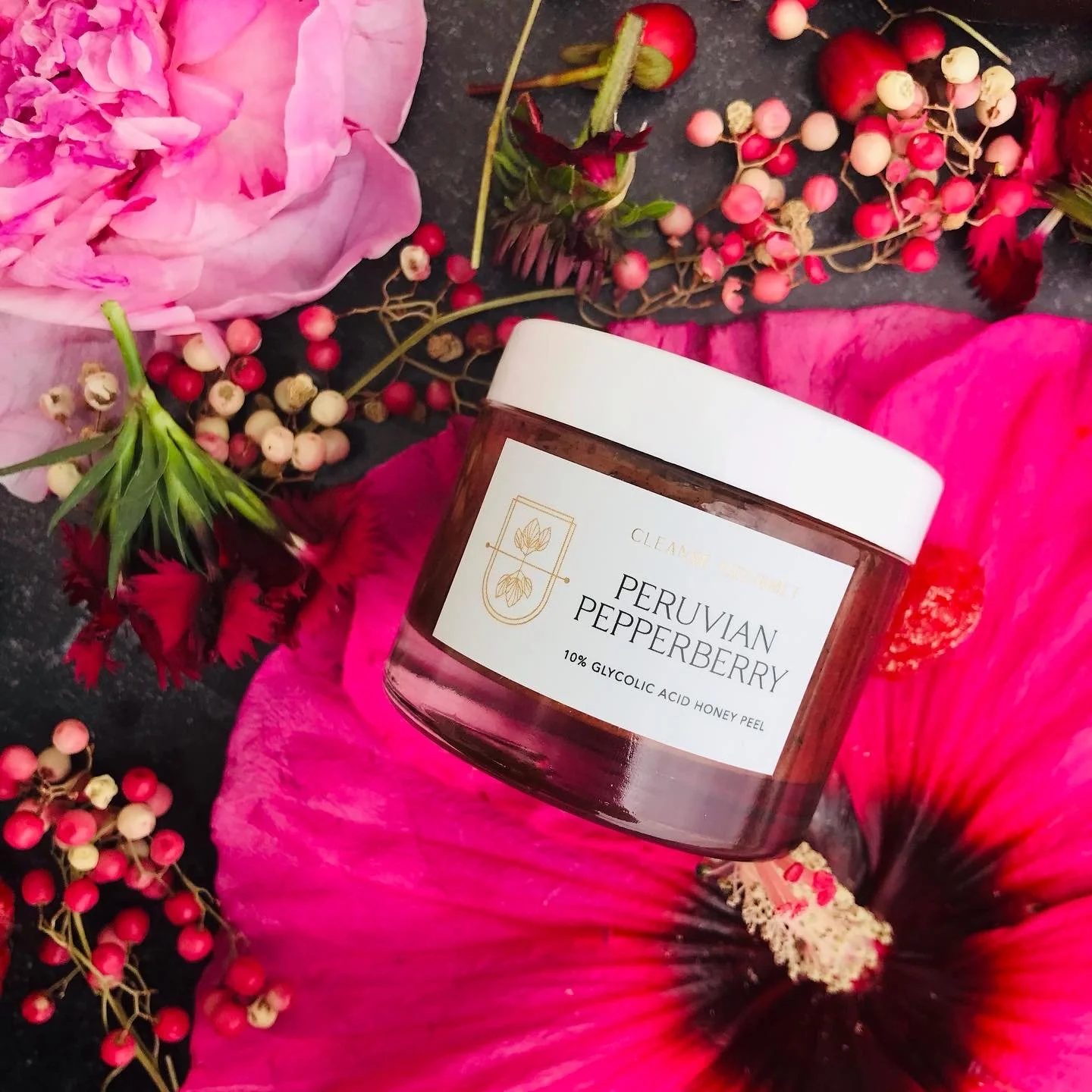 Peruvian Pepperberry 10% Glycolic Acid Honey Peel