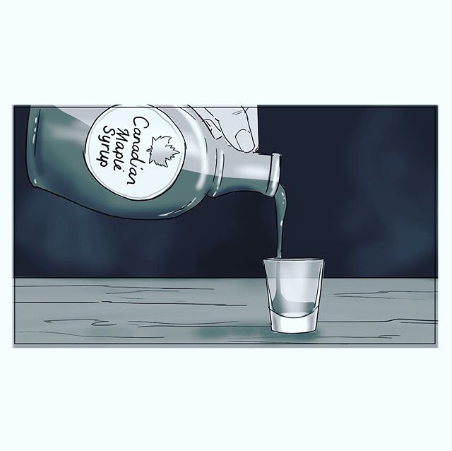 Syrup shots!
#maplesyrup #canadian 
#canadiana #shots #storyboard #storyboards #storyboarding #storyboardartist #advertising #ad #preproduction #frame #art #draw #drawing #illustration #digitalart #digitalillustration #commercial #digitalartist #phot