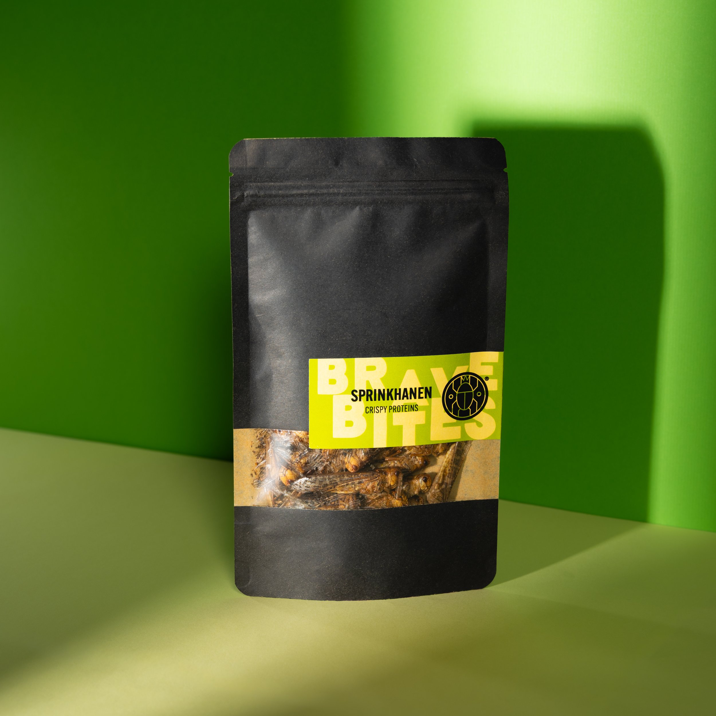 BRAVE BITES sprinkhaan // 100 g