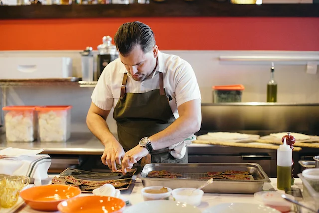 When chef Nick Strawhecker first opened Dante in 2008, West Omaha diners weren't accustomed to seeing oxtail and pork belly on the menu. "Now, I'm surprised they don't have oxtail at McDonald's," he laughs. Photo courtesy of Dana Damewood.