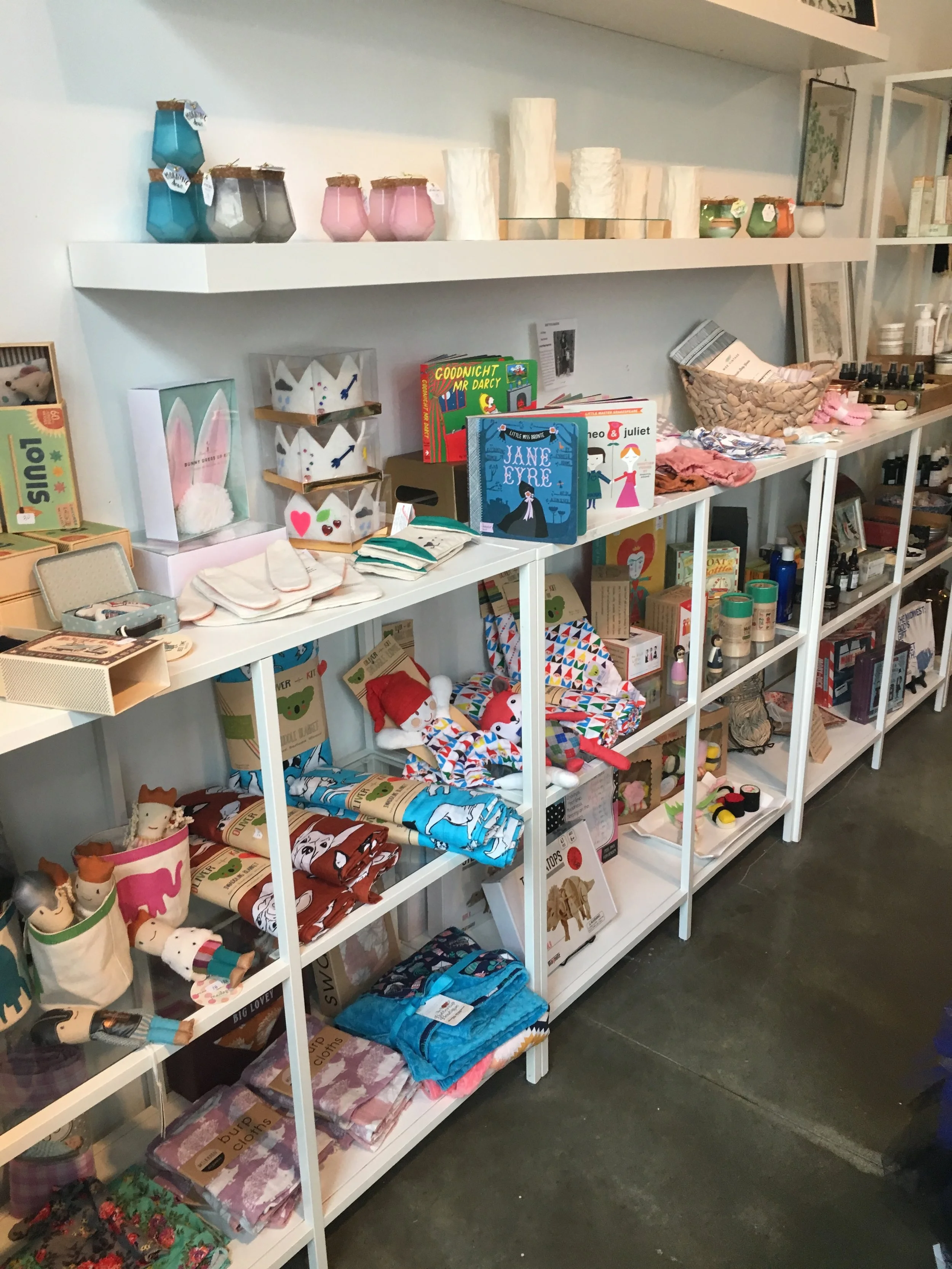So, so many adorable gifts for showers and new arrivals