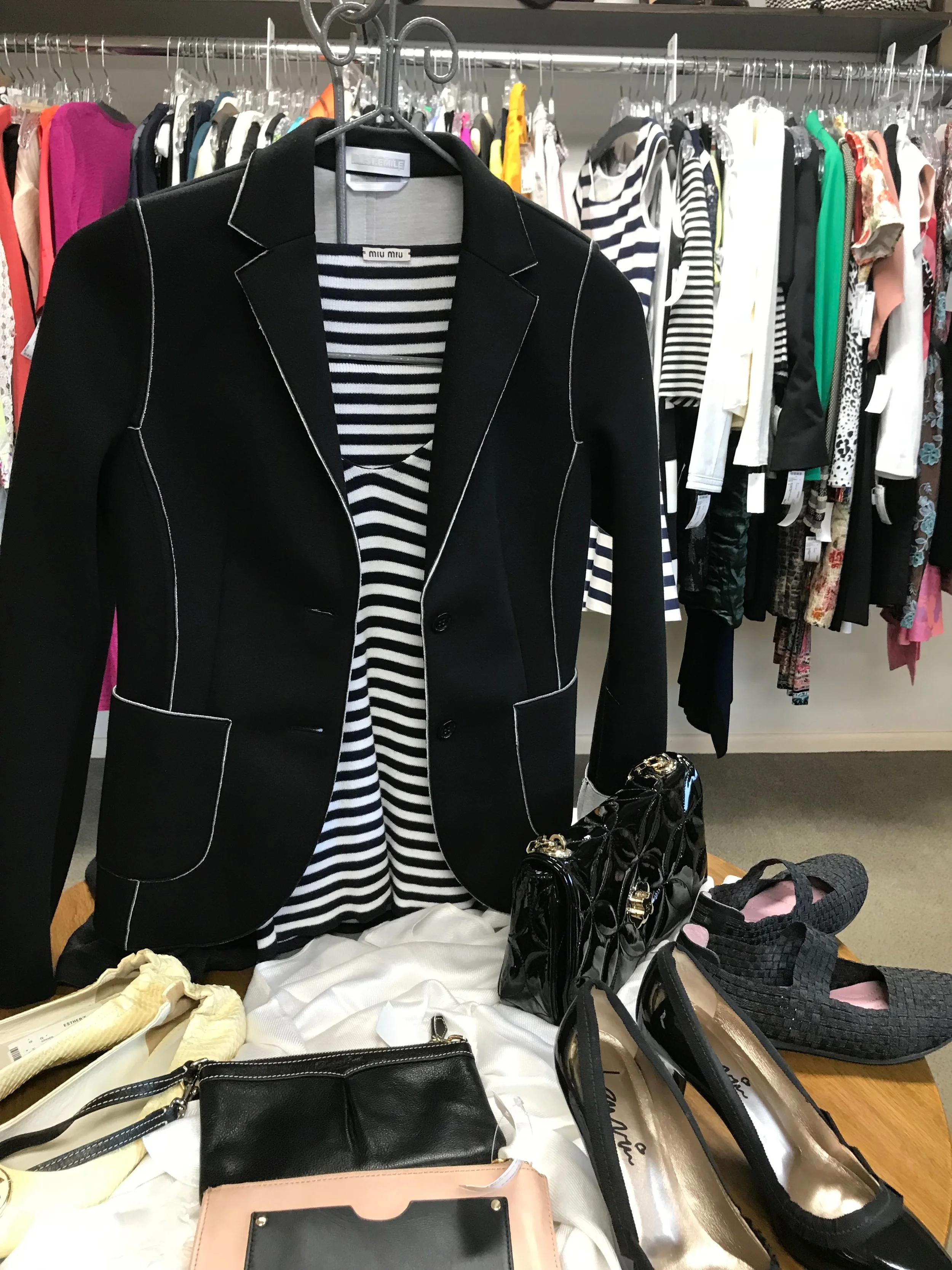 Nautical chic from Miu Miu, Lanvin and others at Omaha's Esther's.