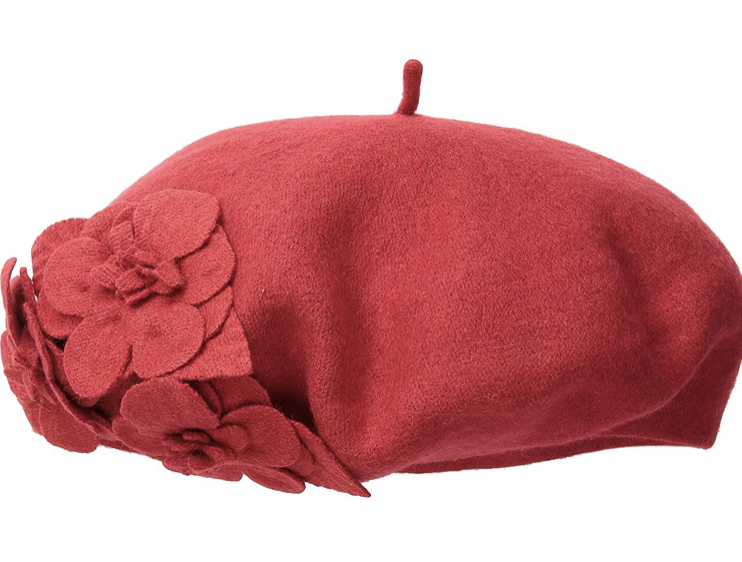 Midge may be too much of an Upper West Side princess to ever go full beatnik like some of her comedy club counterparts, but a jaunty red beret is an on-brand nod to her secret life. San Diego Hat Company Women's Wool Beret in red, $30 on Amazon .