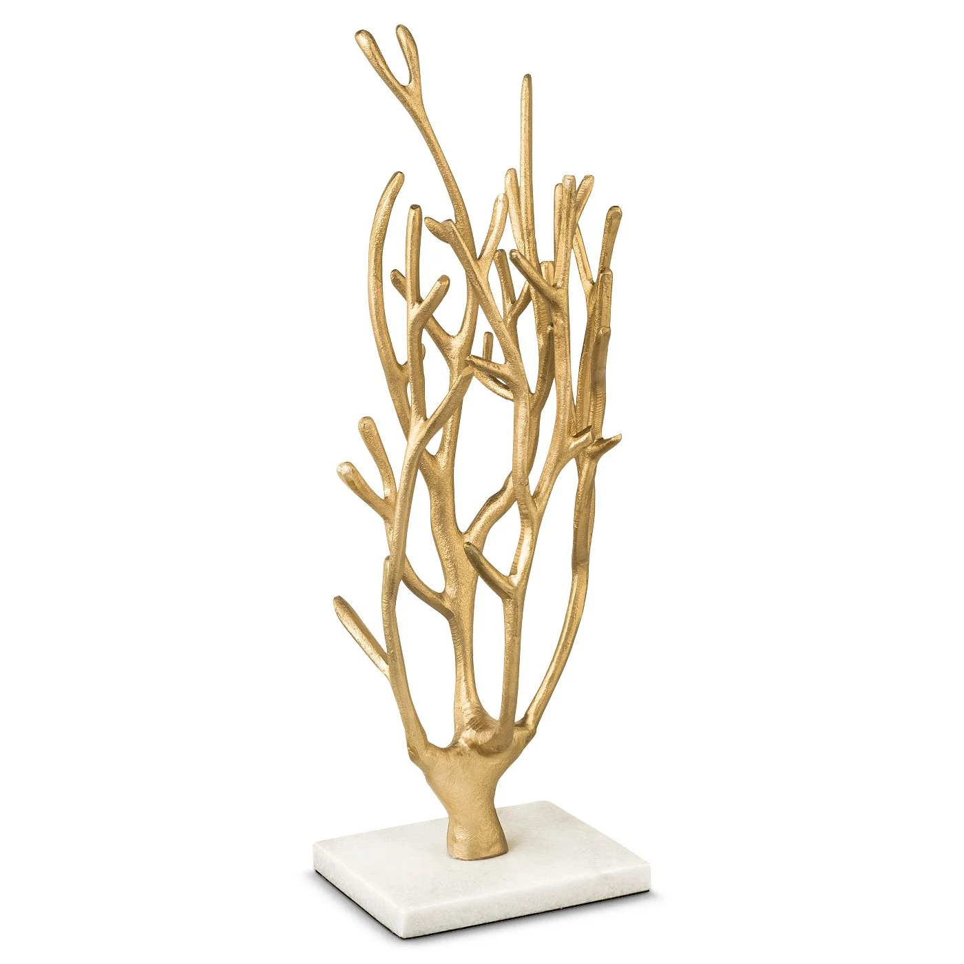 At the end of the day, we all need a place to hang our jewelry. And this coral stand pays subtle homage to Pantone’s 2019 color of the year, Living Coral, without clashing with your décor — or upstaging your tennis bracelet. Marble and Coral Jewelry Tree Storage in gold by West Emory, $18 at Target .