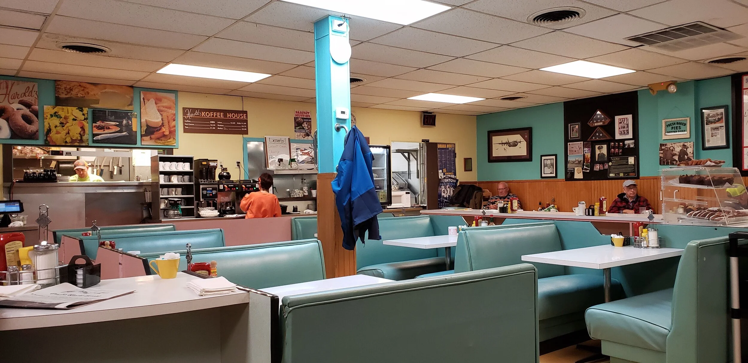 Harold’s Koffee House is a classic mid-century diner in Omaha’s Florence neighborhood. Photo courtesy of Lisa and Tim Trudell.