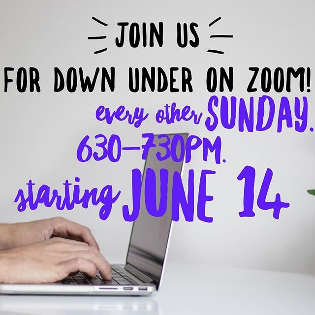 Come for highs and lows, community, and games! Email/text Kelley if you are coming for the zoom links! See you next Sunday! 💖