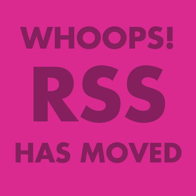 I moved my blog from bekkapalmer.com to blog.bekkapalmer.com and forgot to update the RSS. If you want to subscribe via RSS go here .