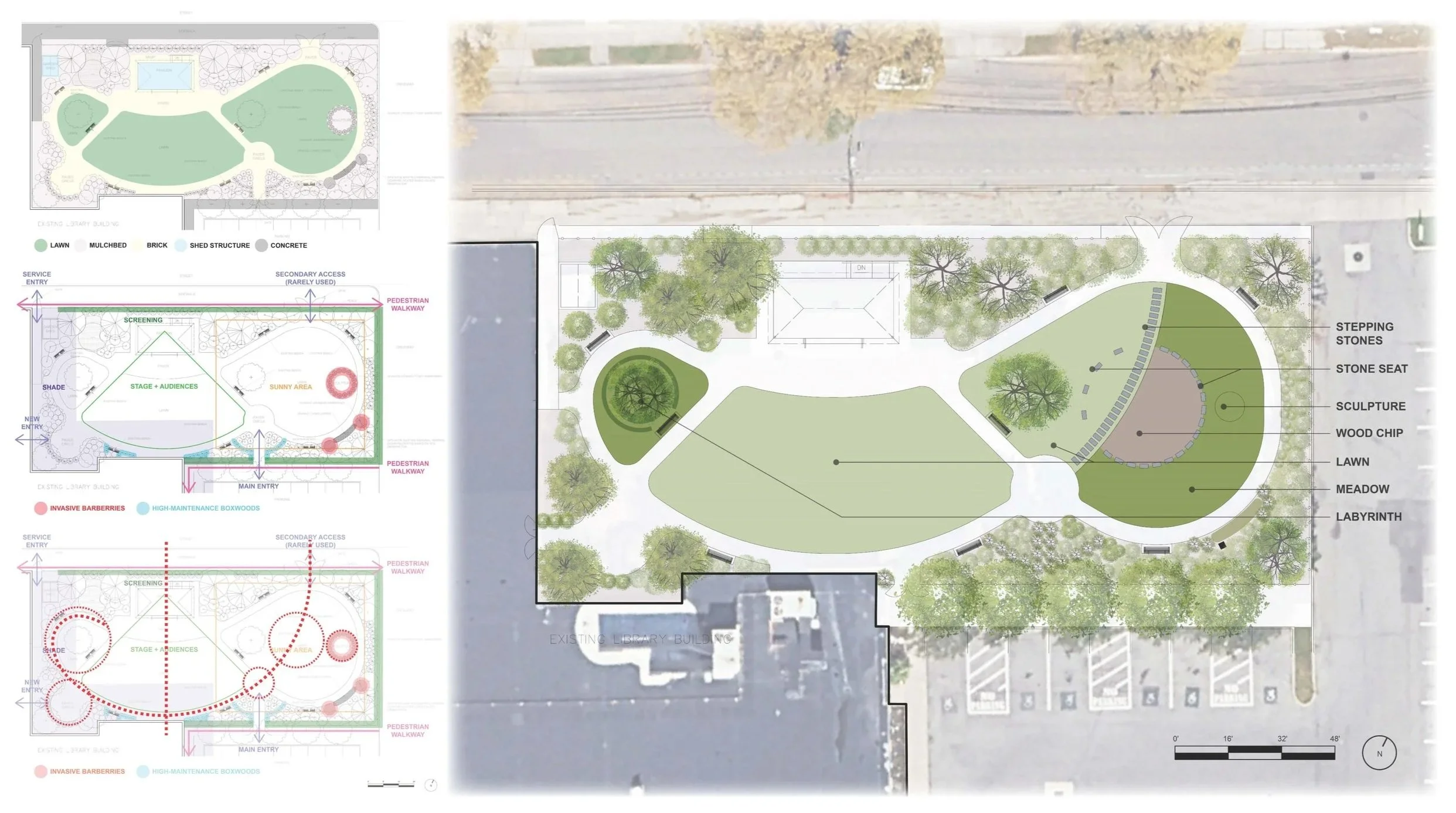 Library Reading Garden