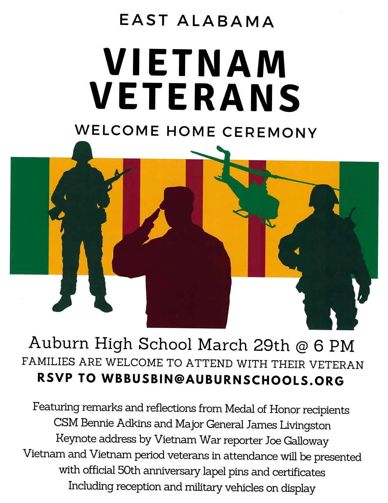 This event's thumbnail was obtained from the organizations Twitter feed @auburnveterans