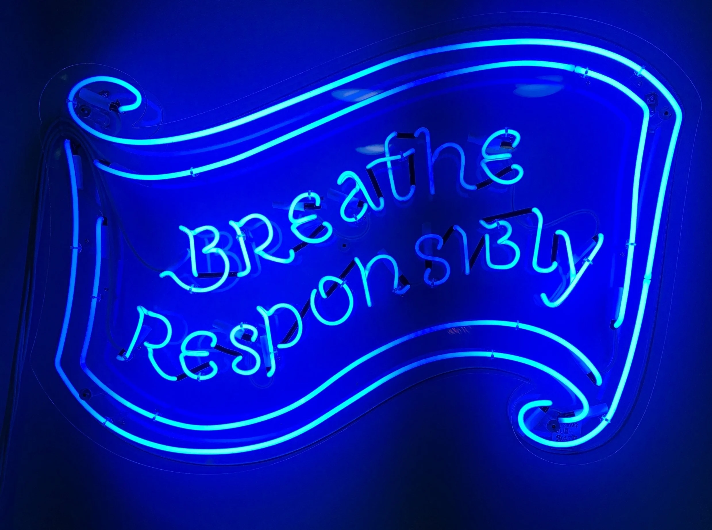 Breathe Responsibly - sage advice from the Bompas + Parr studios