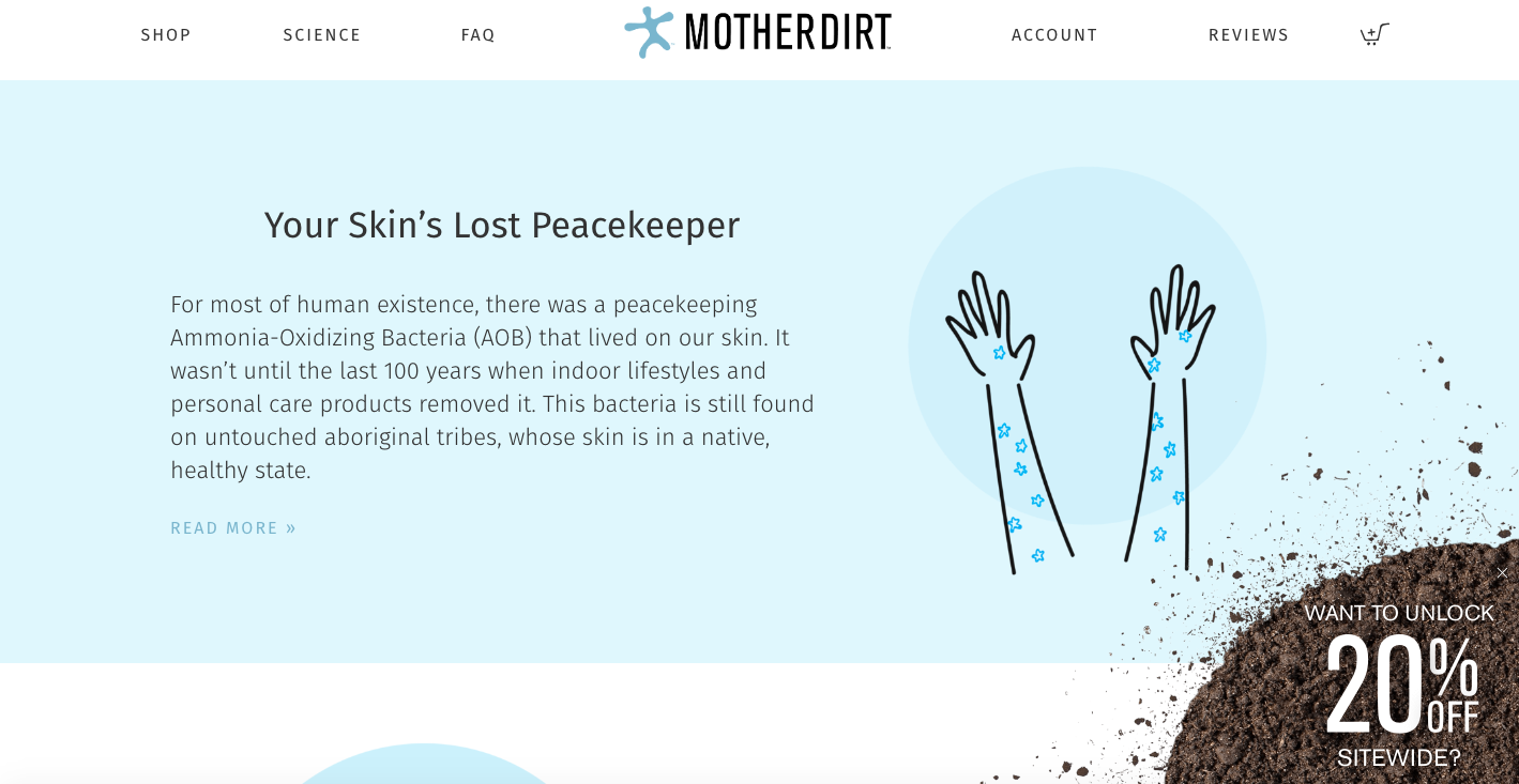 MotherDirt working to restore bacterial harmony