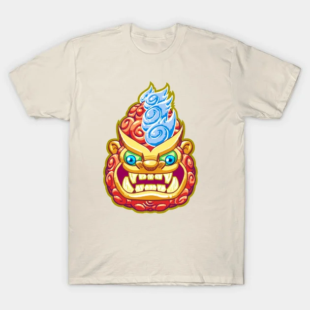 DAY GUARDIAN GORILLA Based on the style of Chinese Guardian Lions and Dogs. Apparel and products available on Teepublic.