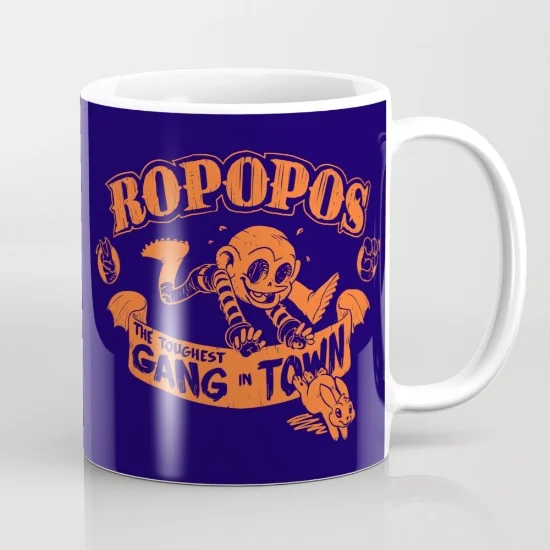 ROPOPO MUG Ropopo mug available on Society6 .