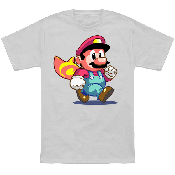 SUPER MARIO WORLD MARIO Based on the SNES sprite! Apparel and products available at TeePublic. Even more apparel options at NeatoShop .