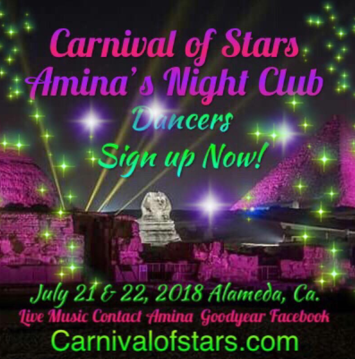 Amina's Night Club at Carnival of Stars