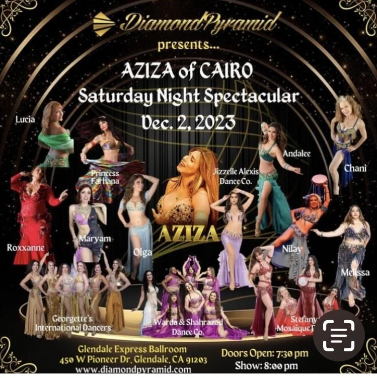 Cairo Shimmy Quake presents AZIZA