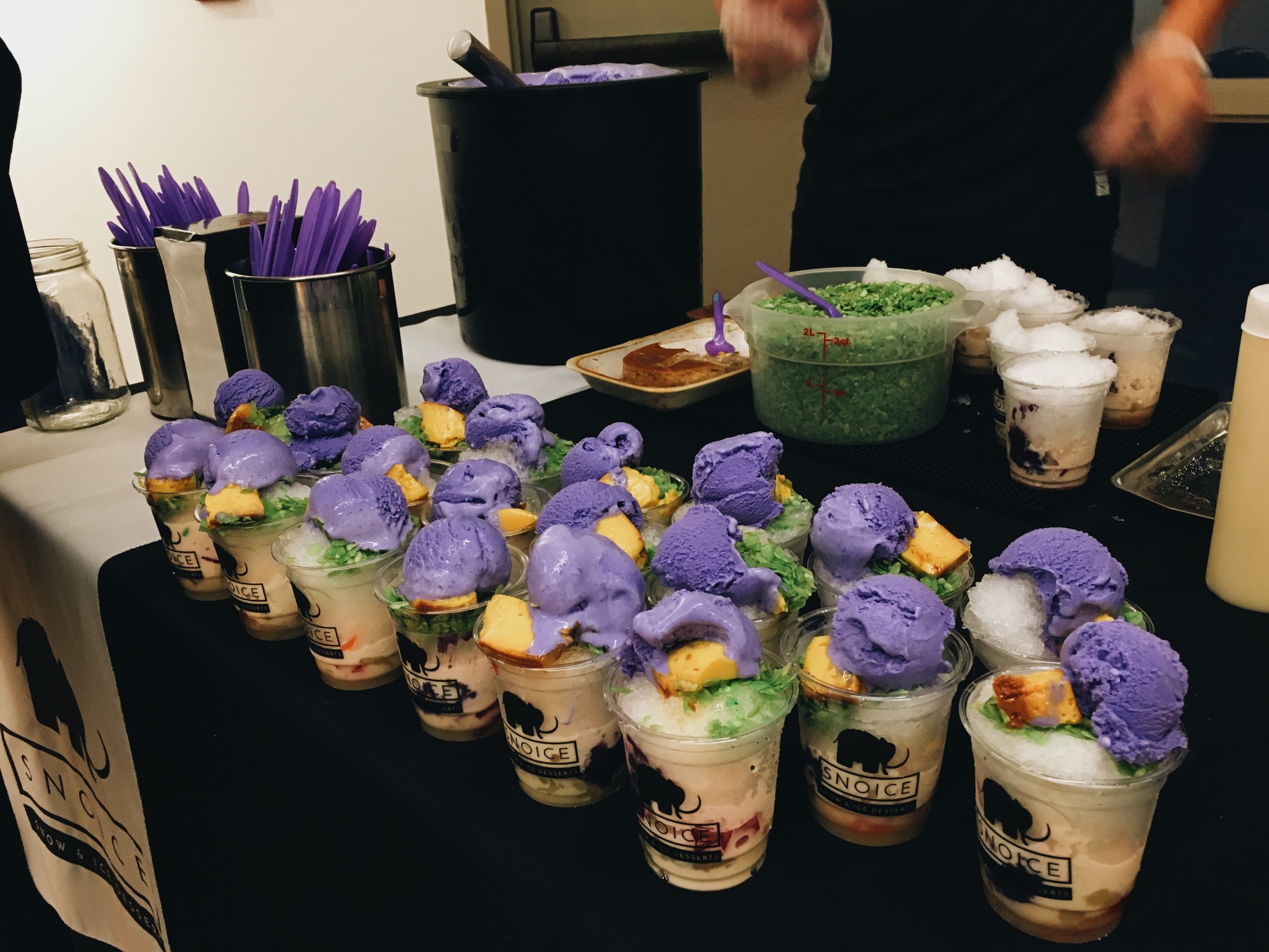  (2/2) A close-up of our mini halo-halos. We served our original halo-halo at the opening night reception of Asian Story Theater's production of "Halo-Halo."&nbsp; 