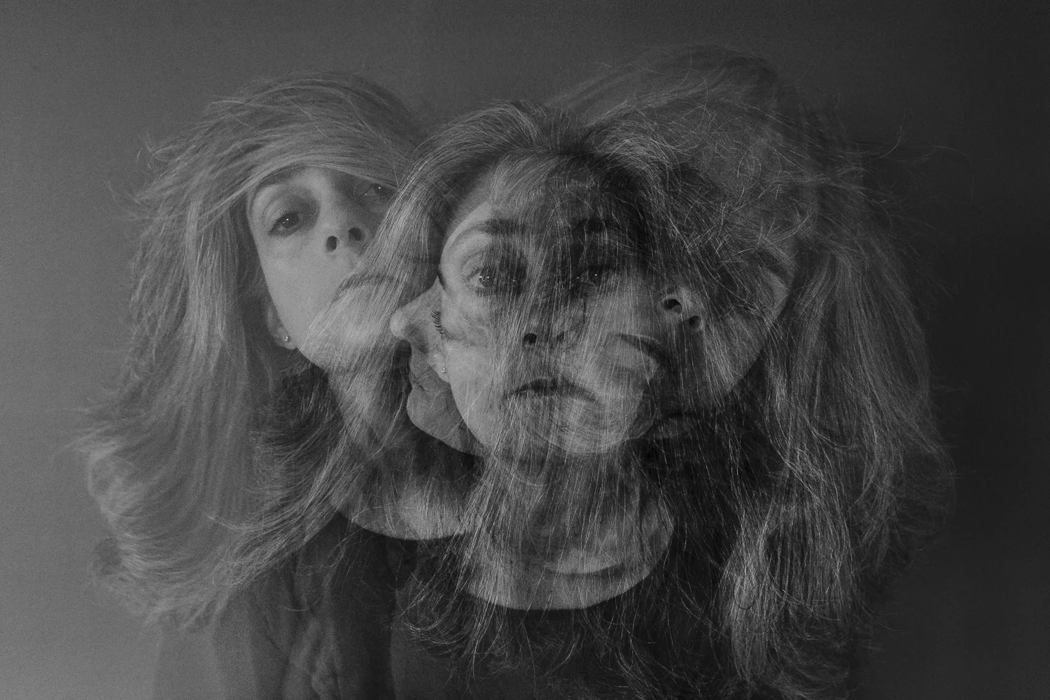 2.20.18 Another multiple exposure photograph with movement added for an interesting end result.