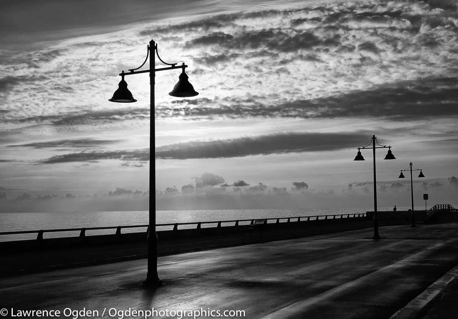 key-west-sunrise-bw