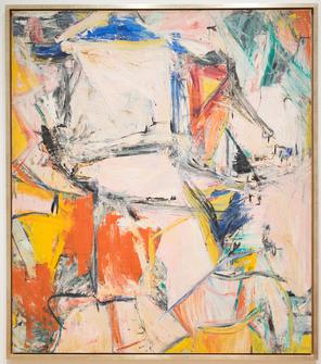 Willem de Kooning, Interchange, 1955, oil on canvas