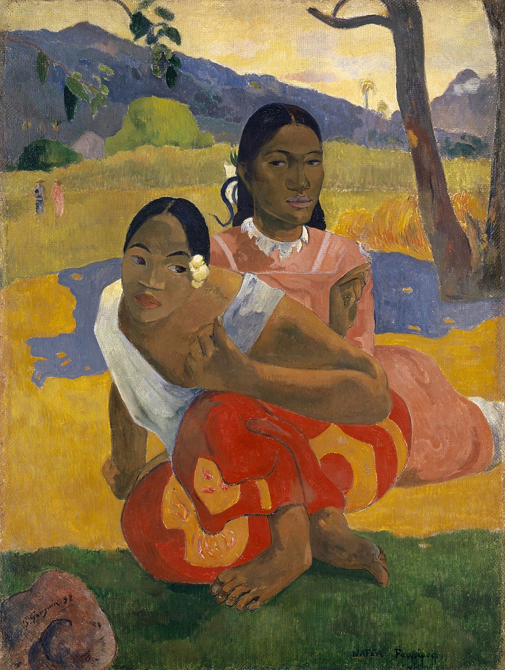 Paul Gauguin, When Will You Marry Me? 1892, oil on canvas