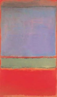 Mark Rothko, No.6 (Violet, Green and Red) , 1951, oil on canvas