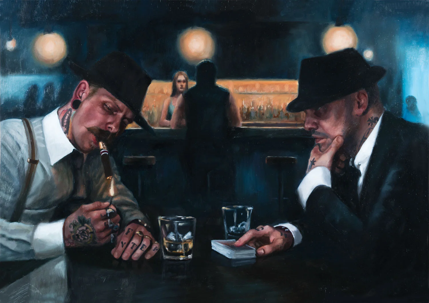 Rembrandt & Cinema in the Paintings of Vincent Kamp