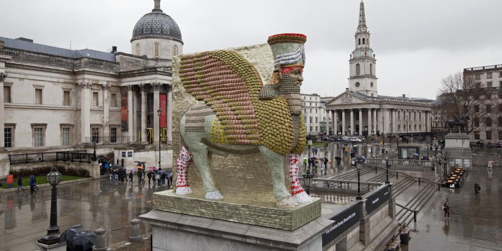 The Invisible Enemy Should Not Exist, Fourth Plinth, 2019